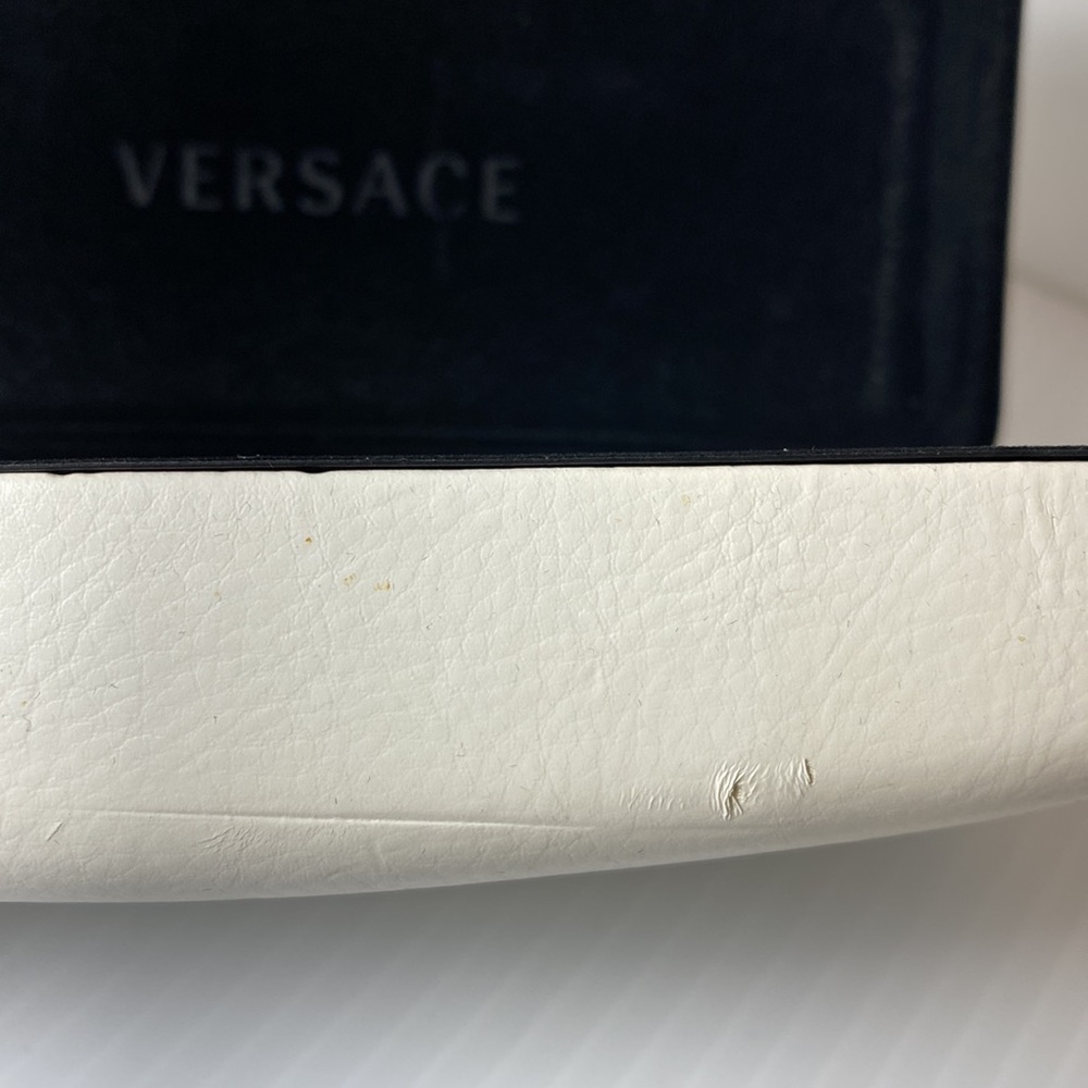 Versace Sunglasses Hard Shell Protective White Ca… - image 7